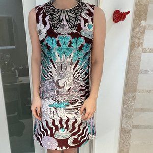 Gamba Butterfly Metal Dress - Size 38 XXS